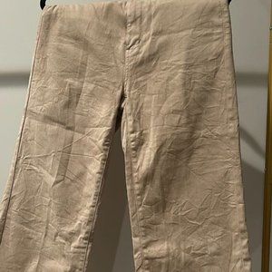 Judy Blue Wide Leg Cropped Garment Dyed Denim Size 7